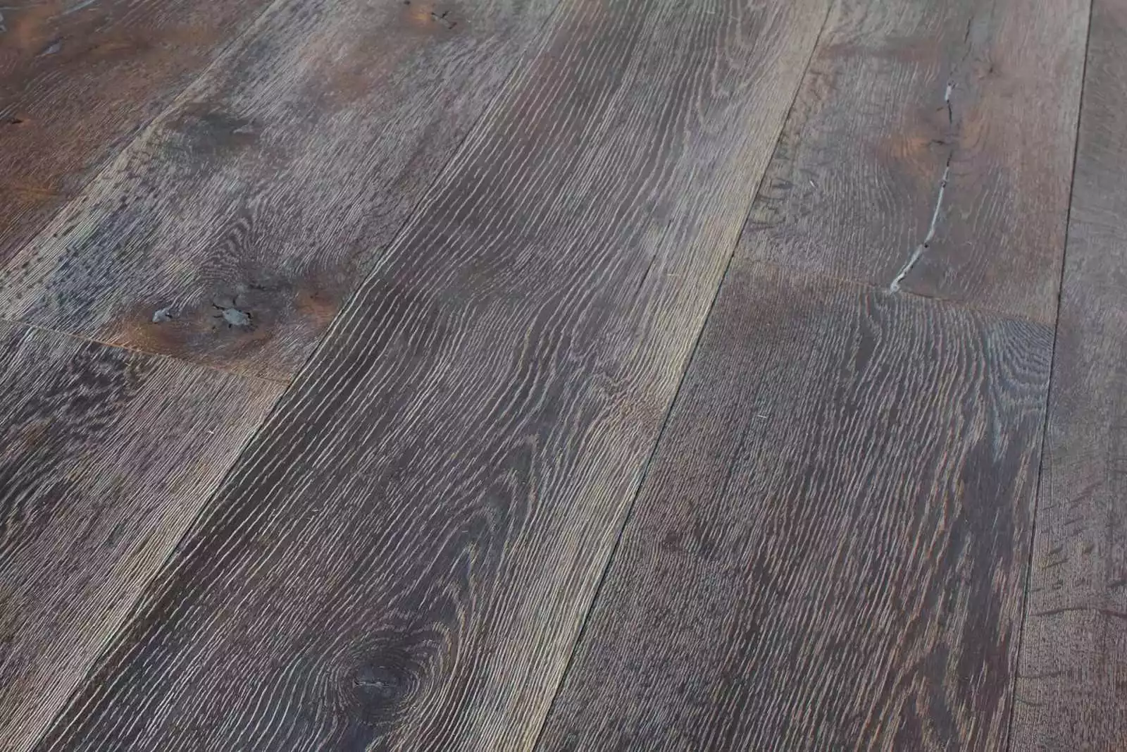 Parquet contrecollé chêne Basalte, parquet pas cher