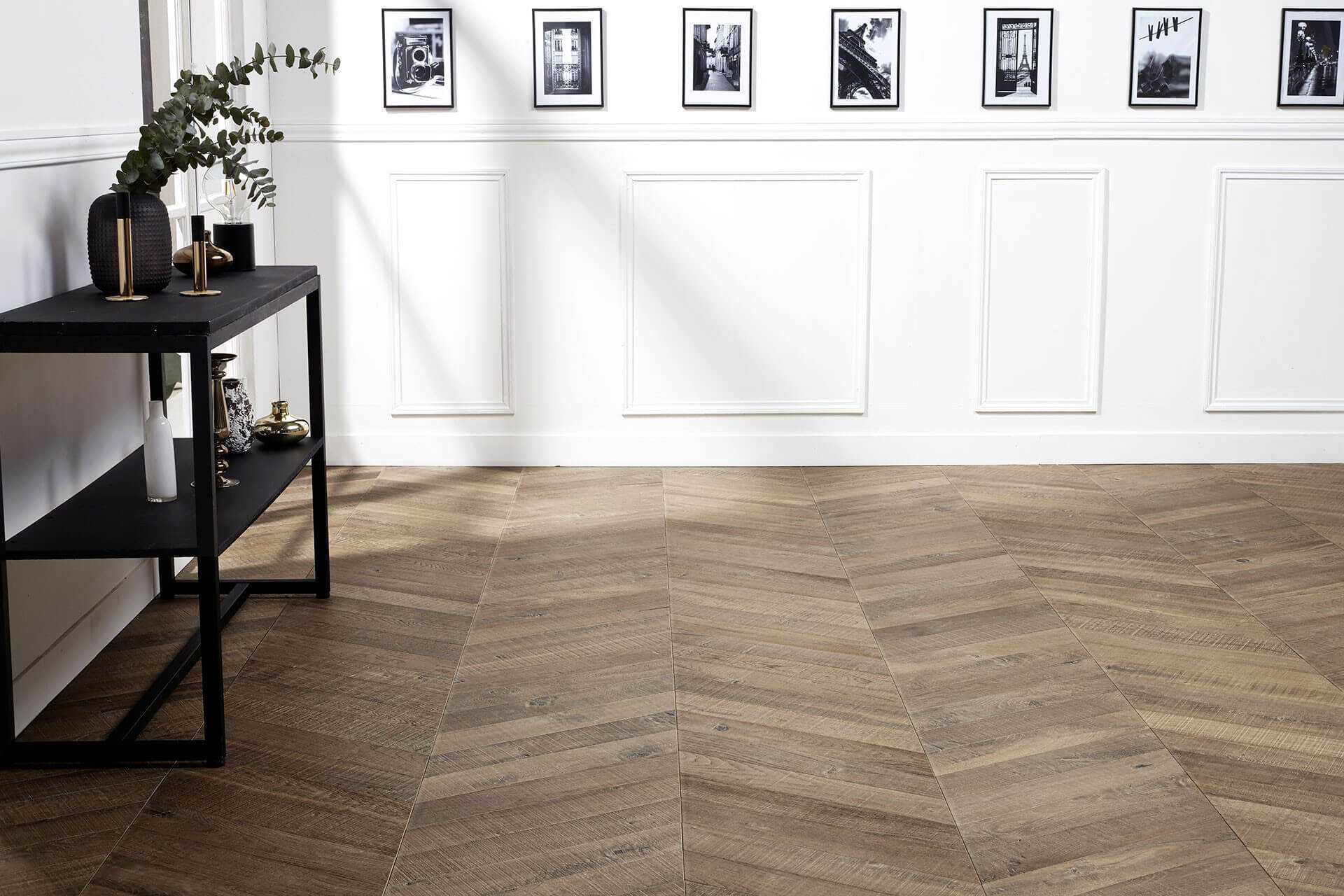Lot De Parquet Contrecollé Chêne Fumé Huilé - Dalles 85x85 Cm - Épaisseur 15 Mm - Déstockage