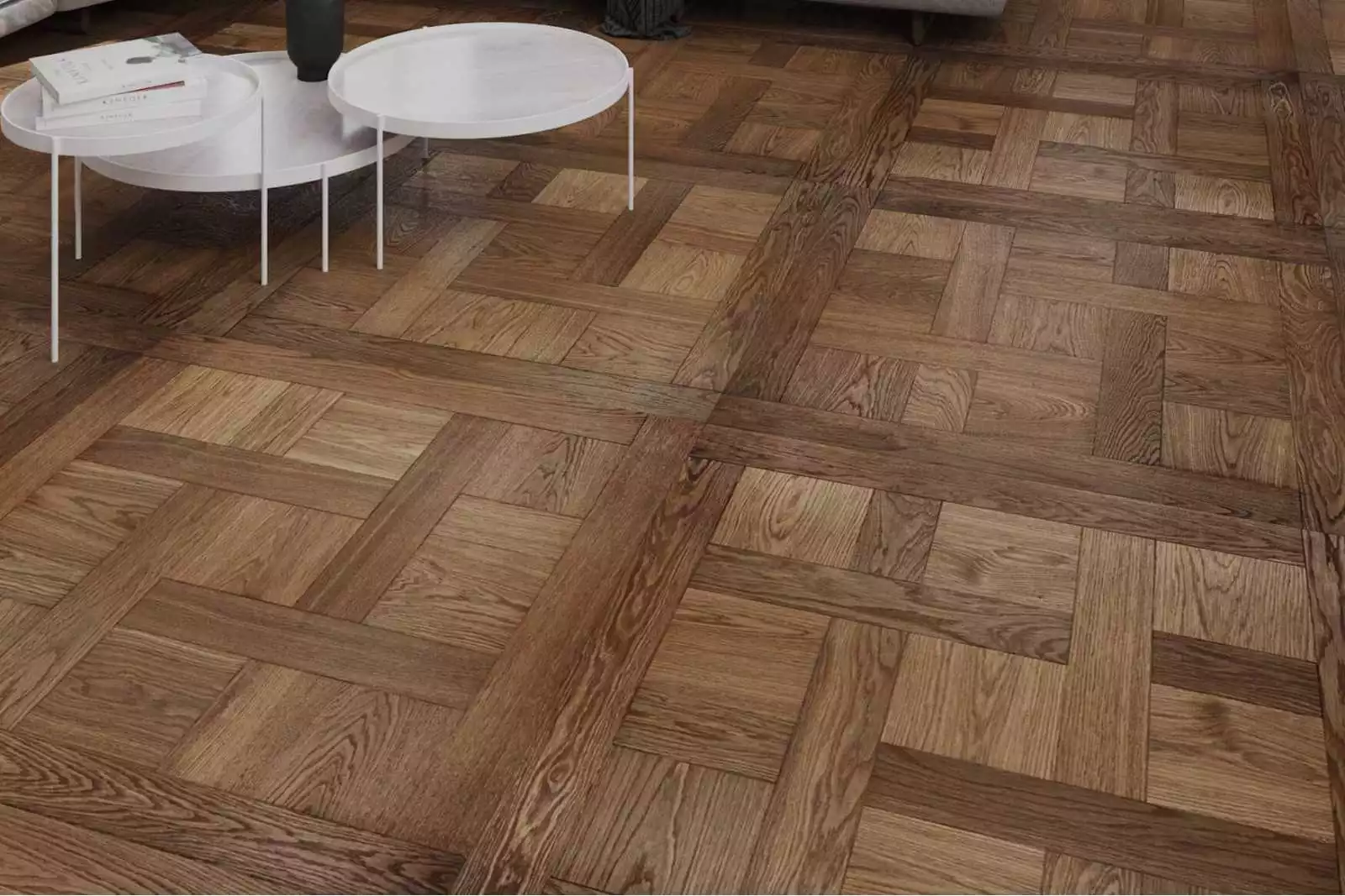 OILED SMOKED SELECTION CHANTILLY TILES - Image 3