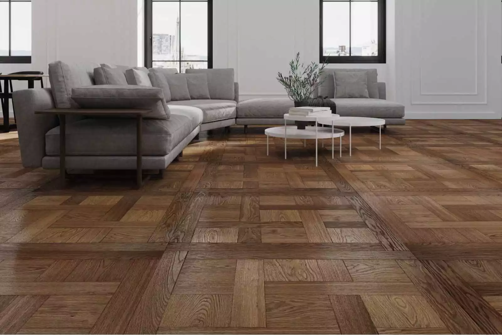 OILED SMOKED PRIME CHANTILLY TILES