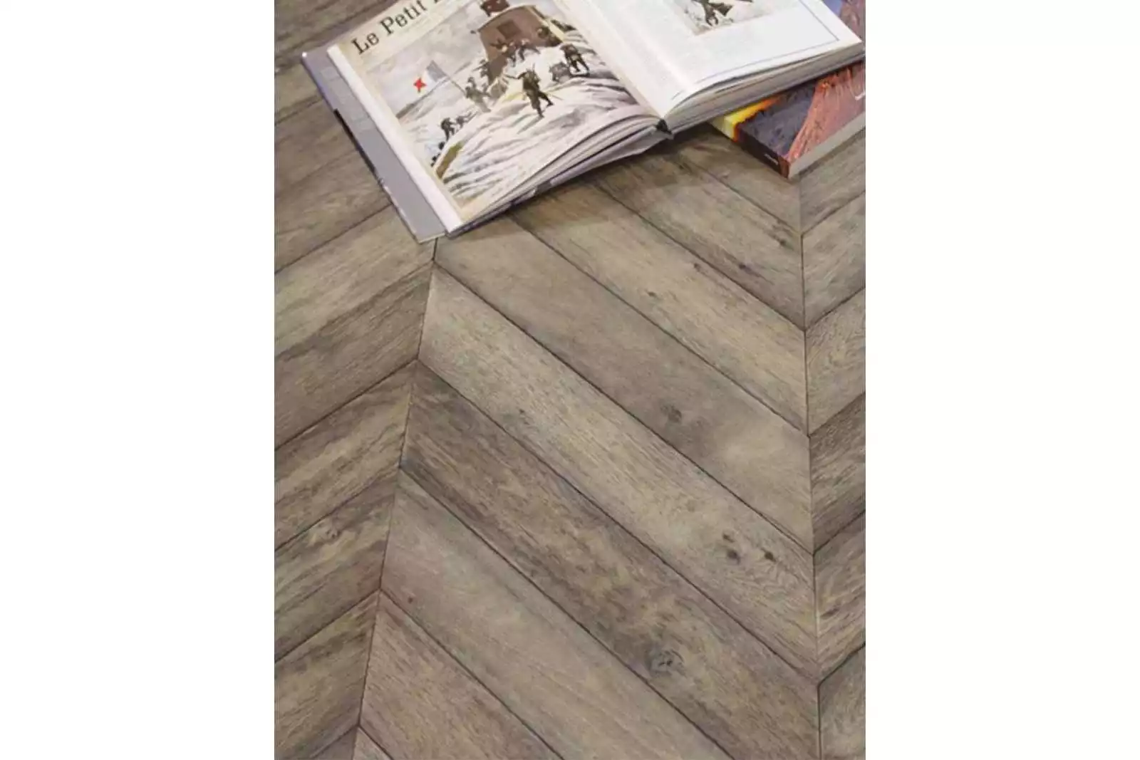 Parquet massif chêne Baton Rompu Marron Fume (PA4), parquet massif pas cher