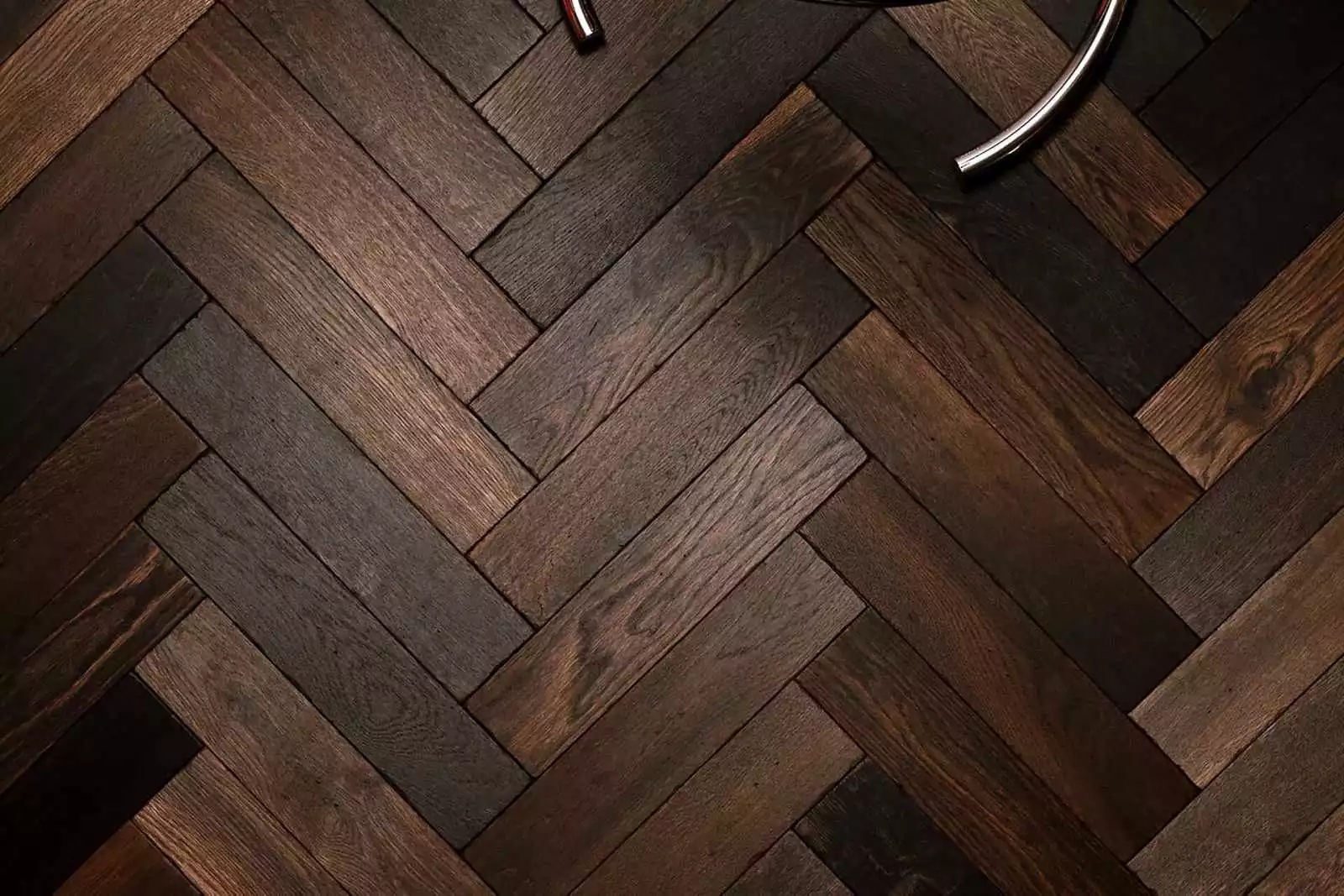 Parquet contrecollé chêne Baton Rompu espresso black label