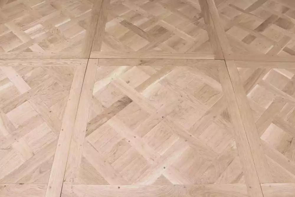 Parquet massif chêne Dalles De Versailles chevillées Nobless BRUT, parquet massif pas cher