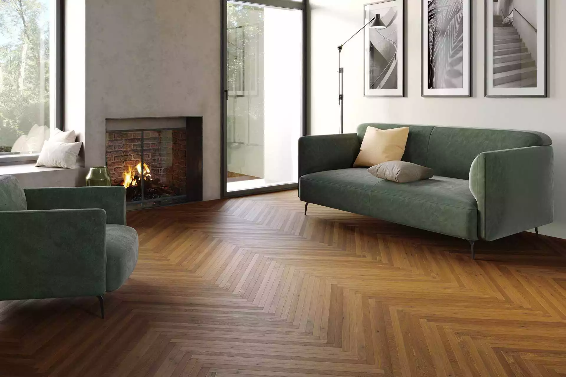 LINEA SMOKED Herringbone - Image 0
