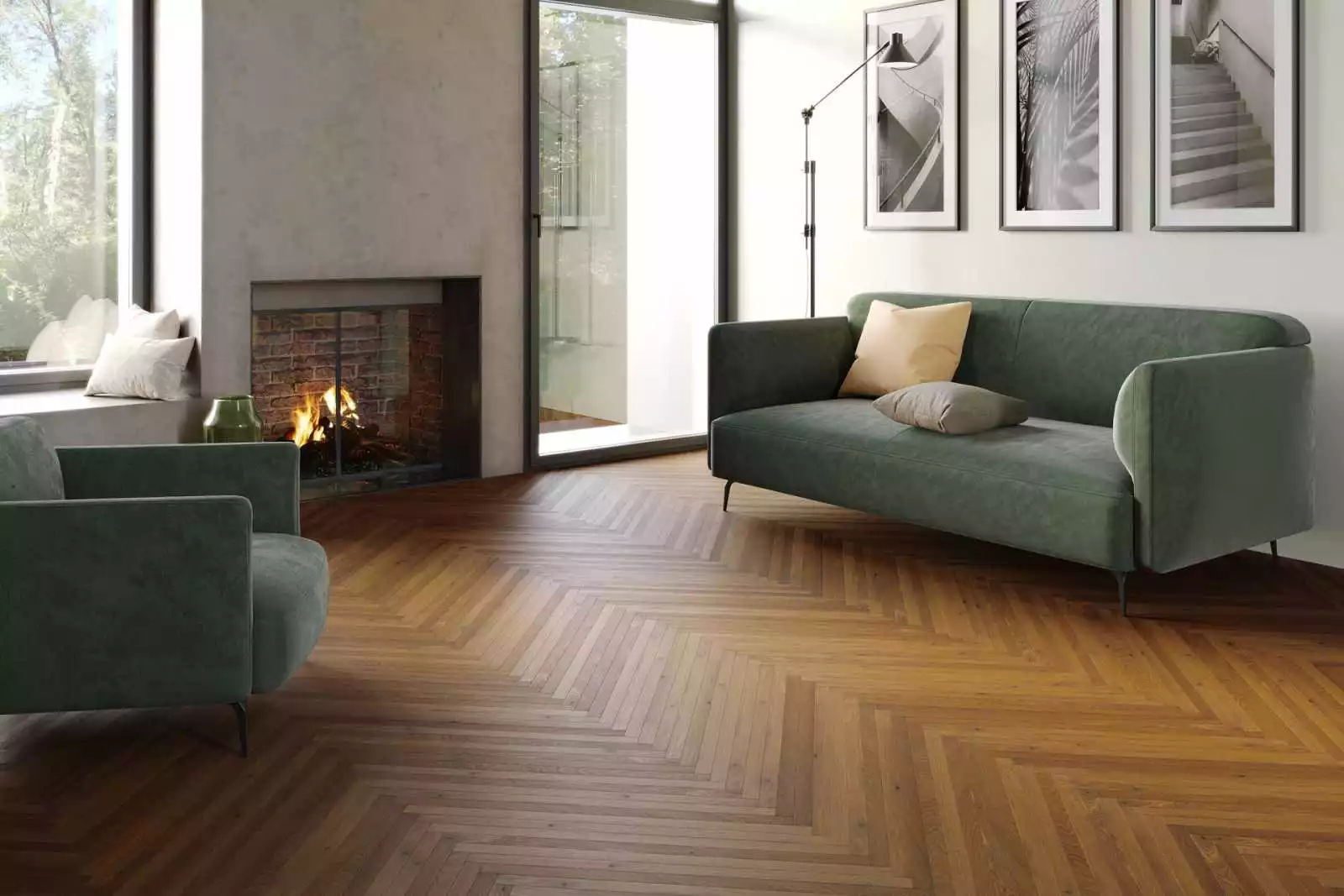 LINÉA INVISIBLE Herringbone