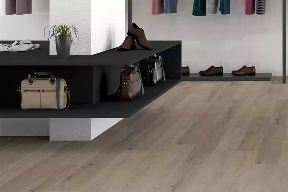 lame PVC vinyle Aspen Oak Dark Greige XL
