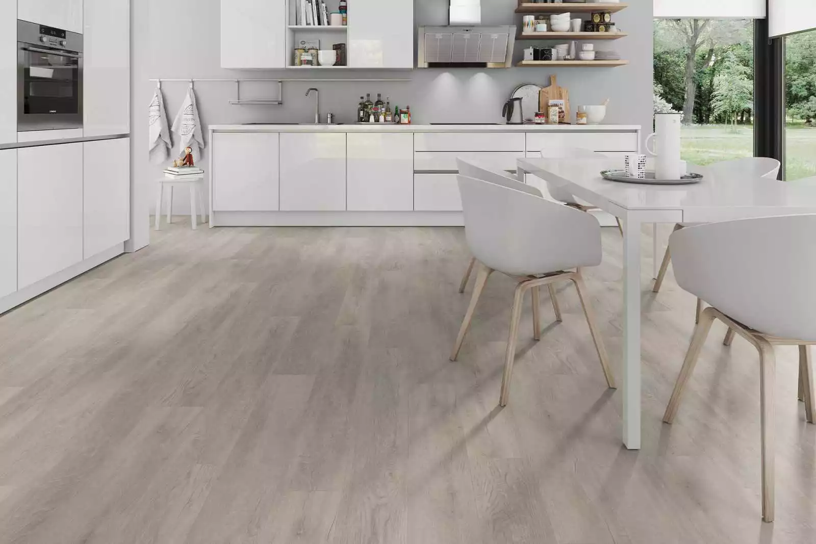 lame PVC vinyle Solide Old Oak Light Beige XL