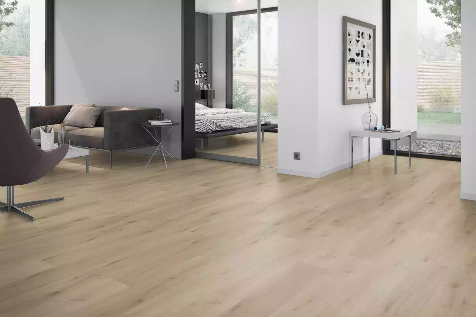 lame PVC vinyle Solide Prestige Oak Light Natural XL