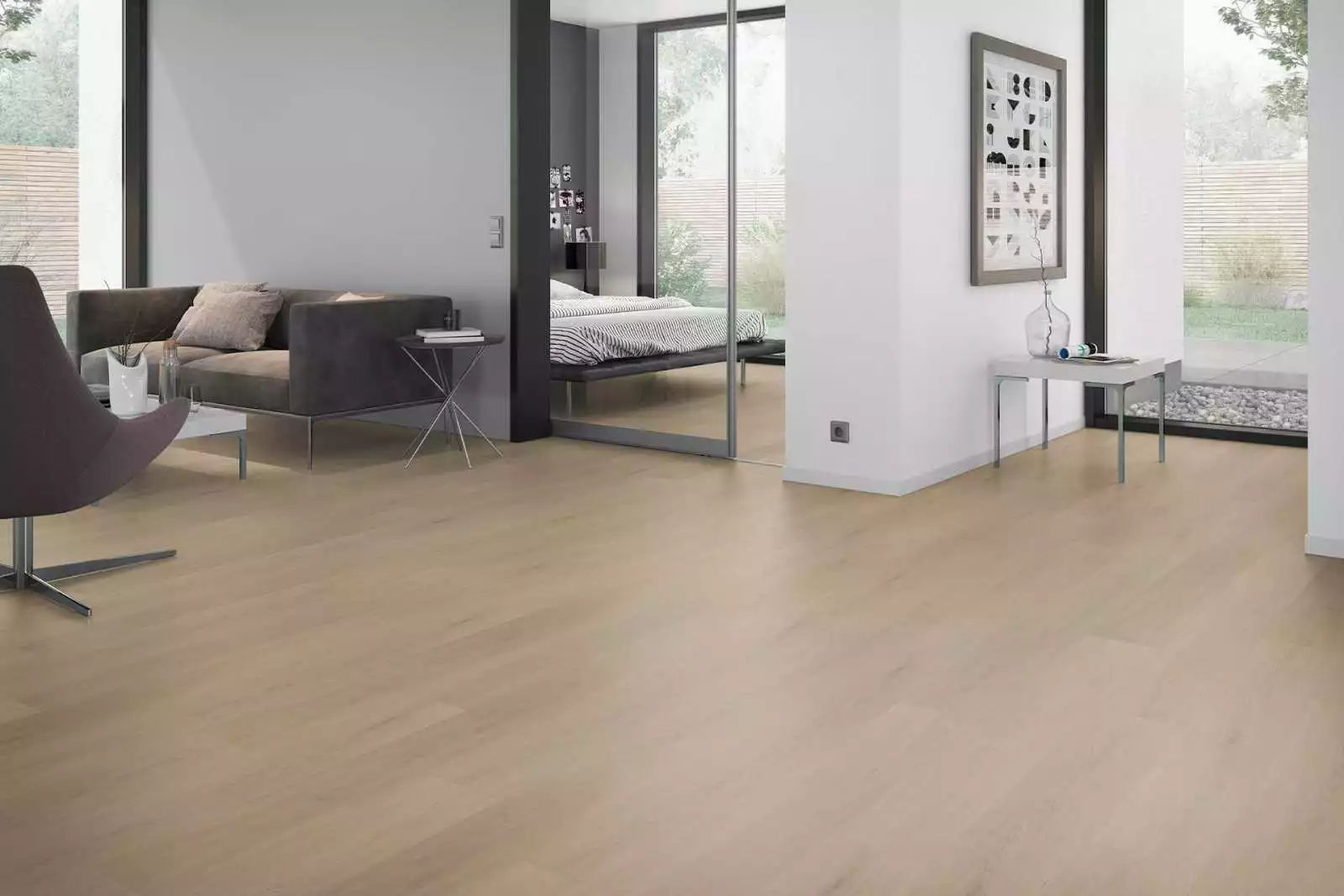 lame PVC vinyle Solide English Oak Warm Natural XL