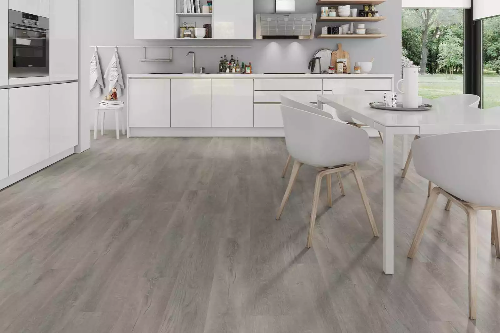 lame PVC vinyle Rigid Old Oak Greige XXL