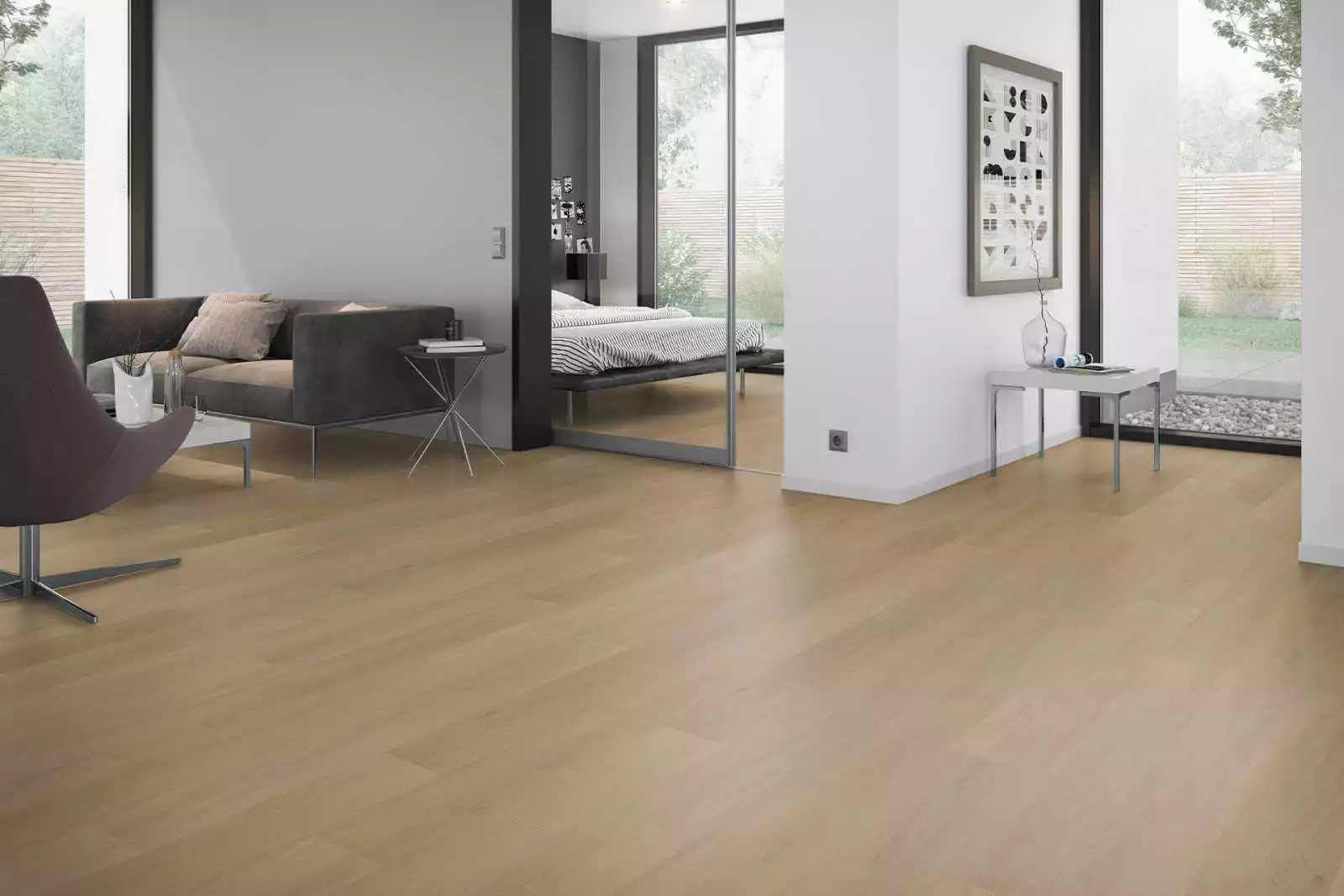 lame PVC vinyle Rigid English Oak Honey XXL