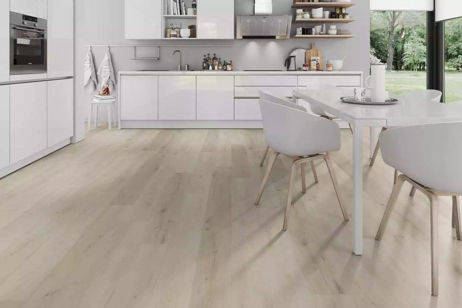 lame PVC vinyle Rigid Prestige Oak White XXL